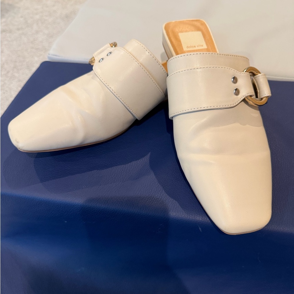 Dolce Vita Cream Women's Mules
